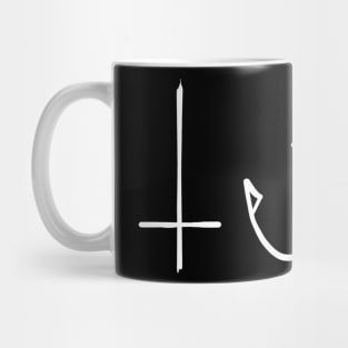 Disbelief, Hope & Love Mug